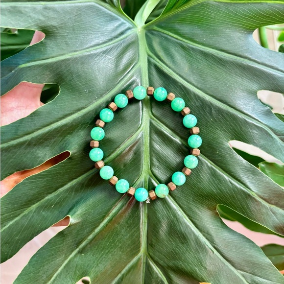 Green Aventurine & Hematite bracelet (one) - Picture 4 of 6